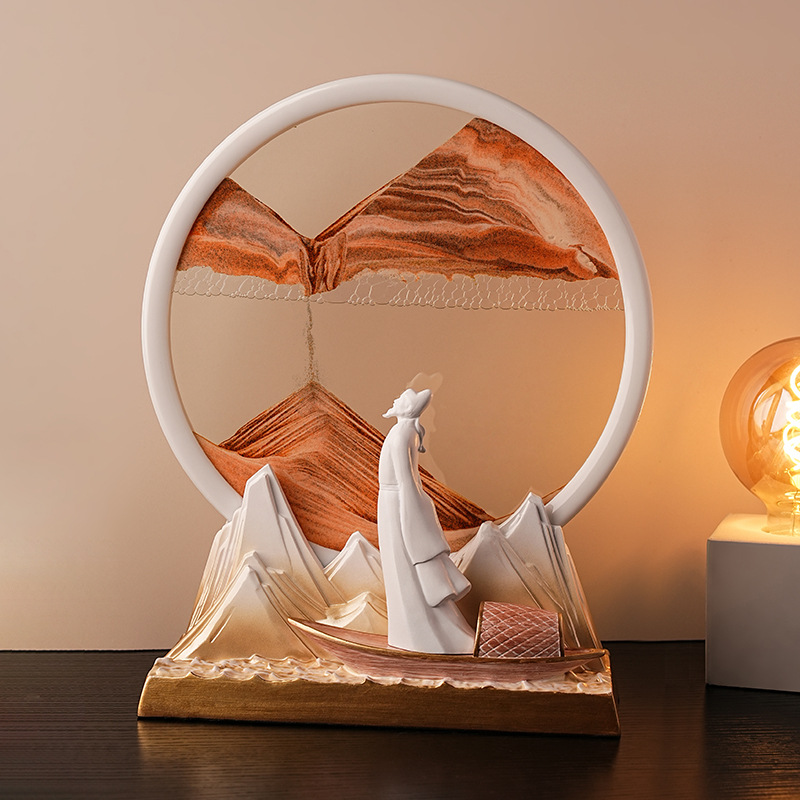 创意流沙画摆件家居玄关