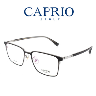 CAPRIO卡佩罗眼镜架CA6408商务舒适可配度数男全框纯钛近视眼镜框