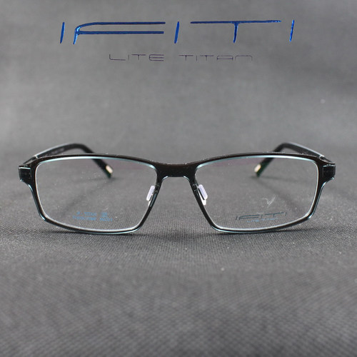 全框记忆钛近视眼镜架