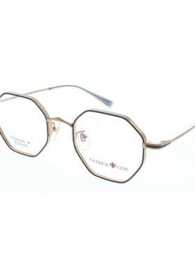 Patrick Cox眼镜架帕特里克考克斯66105潮纯钛男女复古轻全框镜框