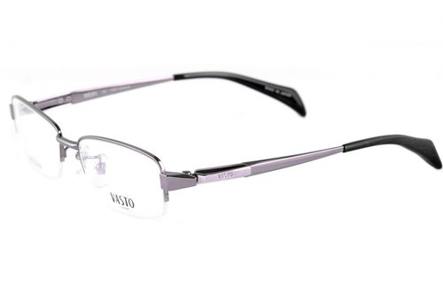 华斯度意大利男士纯钛半框眼镜架