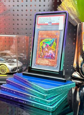 蓝紫雪花磁吸款PSA35pt金属评级卡保护壳宝可梦CGC/CCIC防UV硅胶