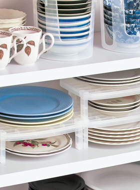 日本进口SANADA厨房碗架 碟子沥水架 碗盘收纳架餐具收纳盒碗碟架