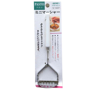 宝宝辅食捣碎器 日本进口ECHO不锈钢压泥器红薯芋头土豆泥压薯器