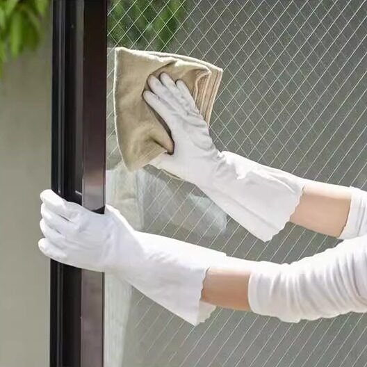 日本进口常规家务手套加长款洗衣洗碗手套家务防水手套四季可用