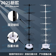 首饰展示架摆地摊货架挂饰品架子玩具袜子项链挂架多功能摆摊神器