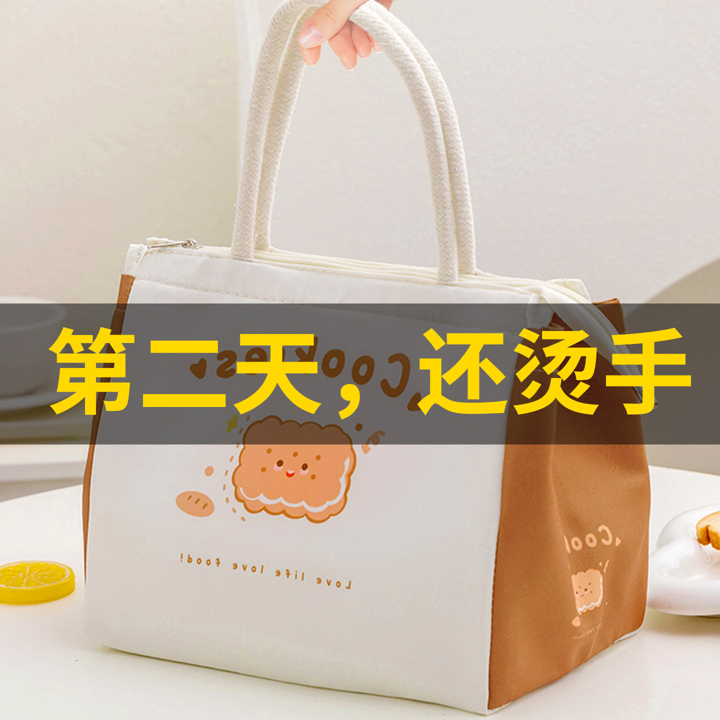 保温饭盒袋加厚铝箔手提袋子冬季早餐便当包学生外出带饭便携餐包,收纳整理,饭盒袋,淘宝优惠券,粉丝福利购,淘宝优惠卷