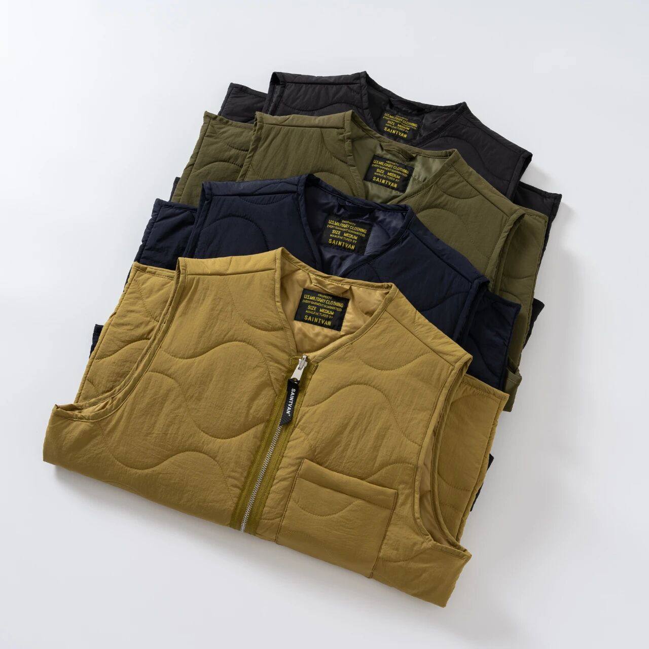 葫芦形绗棉 日单冬季男士轻薄款夹棉抗风保暖V领拉链棉马甲棉背心,男装,常规马甲,淘宝优惠券,粉丝福利购,淘宝优惠卷