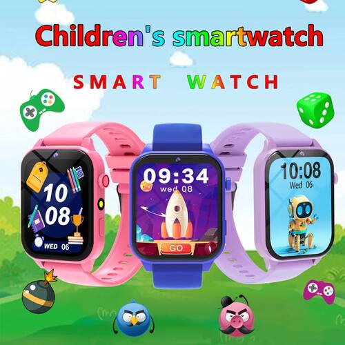 Kids Smart Watch Multiple Puzzle Games HD Camera Flashlight