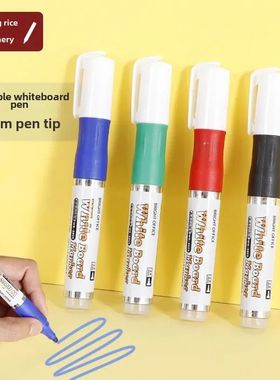 4/12 Pcs Erasable Whiteboard MarkersColorfulReplaceable Refi