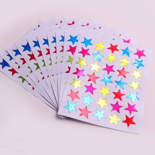 10 Sheets/pack Star Series Decorative Stickers DIY Stationer
