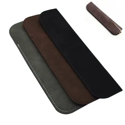 Leather Single Fountain Pen Case Pen Sleeve Pouch Ballpoint