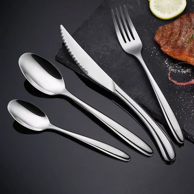 Luxury 316 Stainless Steel Cutlery LFGB Certificate Fork Kni
