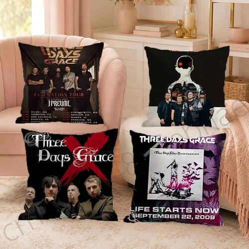 FOR Three Days Grace Pillow Case Comfy Pillow Cover Cute Fun