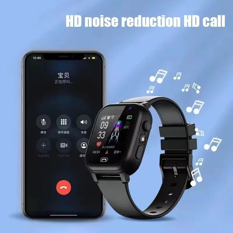 2026 Kids Smart Watch SOS GPS Location Tracke Sim Card Call