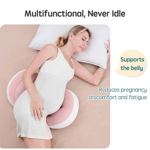 Pregnancy Pillow with 1pc Free An Auxiliary Pillow Cotton Wa
