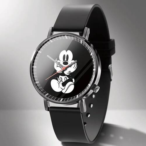 Disney Mickey Minnie Mouse Girl Boy Children's Kids Watch Wo