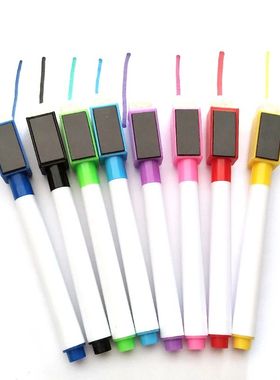 6/8pcs Magnetic Erasable Whiteboard Pen Color Options Number