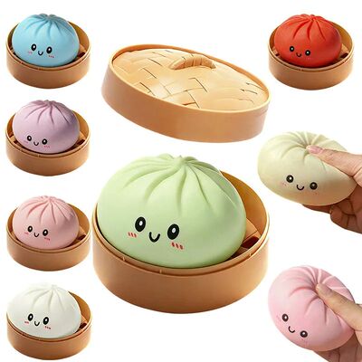 Blind Box Glitter Dumpling Glitter Dumpling Squishy With Box