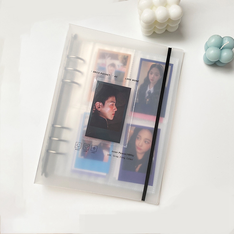 A5 Photocard Holder Kpop Binder Polaroid Photocard Holder Bo