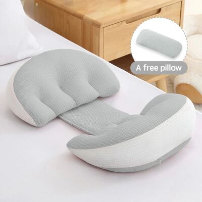 Pregnancy Pillow with 1pc Free An Auxiliary Pillow Cotton Wa