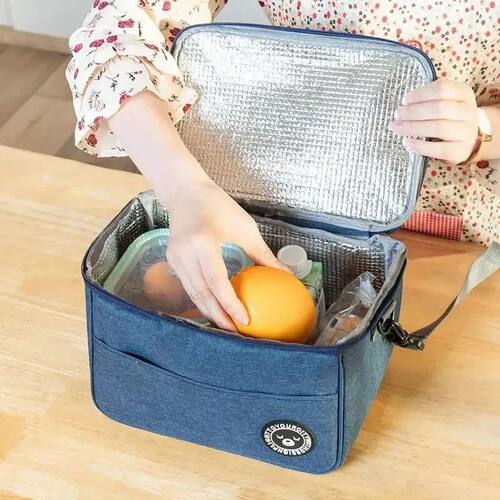 2024 New Portable Lunch Bag Food Thermal Box Waterproof Offi