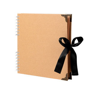 Corner Diy Inside Inch Bow Coil Scrapbook Page Paper Kraft