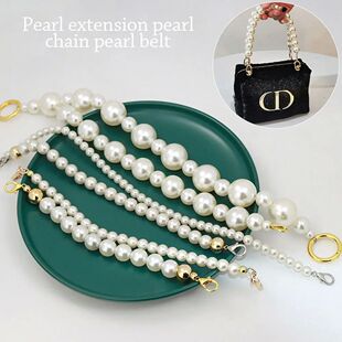 Pearl Extension Strap for Bags Handbag Handles DIY purse Rep