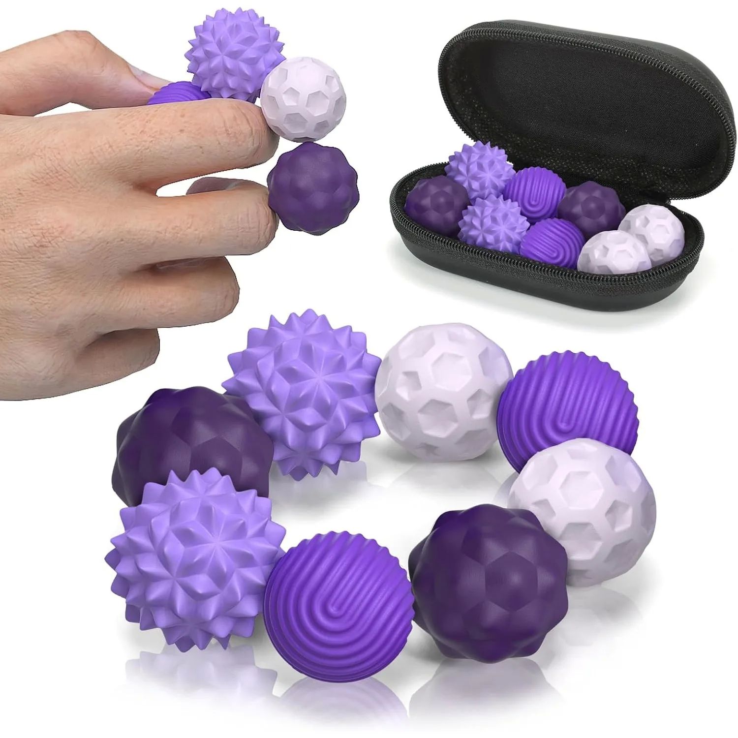 Fidget Toys Magnetic Stress Balls for Adults Silicone Stress