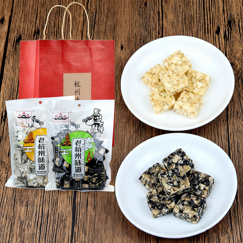 刘瑞斋芝麻酥杭州特产老式花生酥糖独立包装糖果花生芝麻糖伴手礼