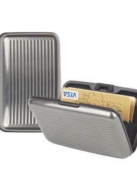 waterproof business id credit card wallet holder aluminum me