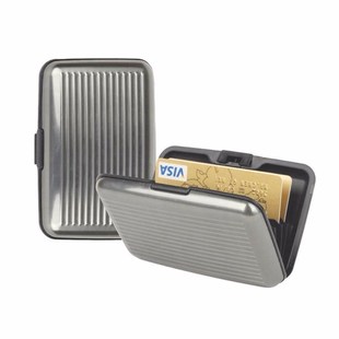 waterproof business id credit card wallet holder aluminum me