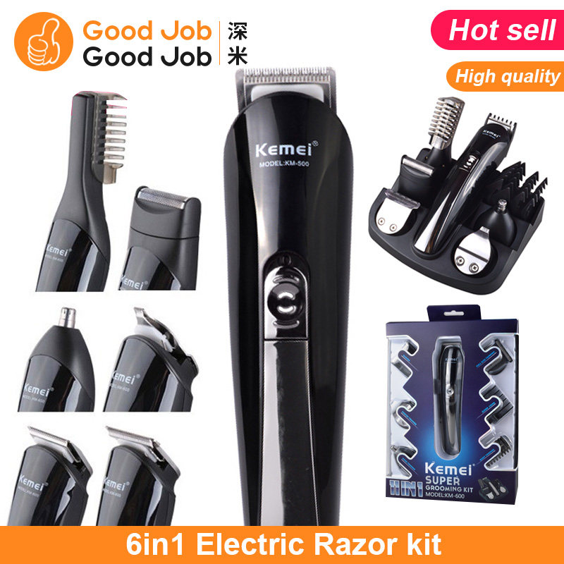 electric body nose hair beard trimmer clipper shaver kit理发
