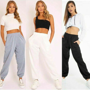 Loose Women Casual Sweatpants Ladies Tracksuit Jogger Dance