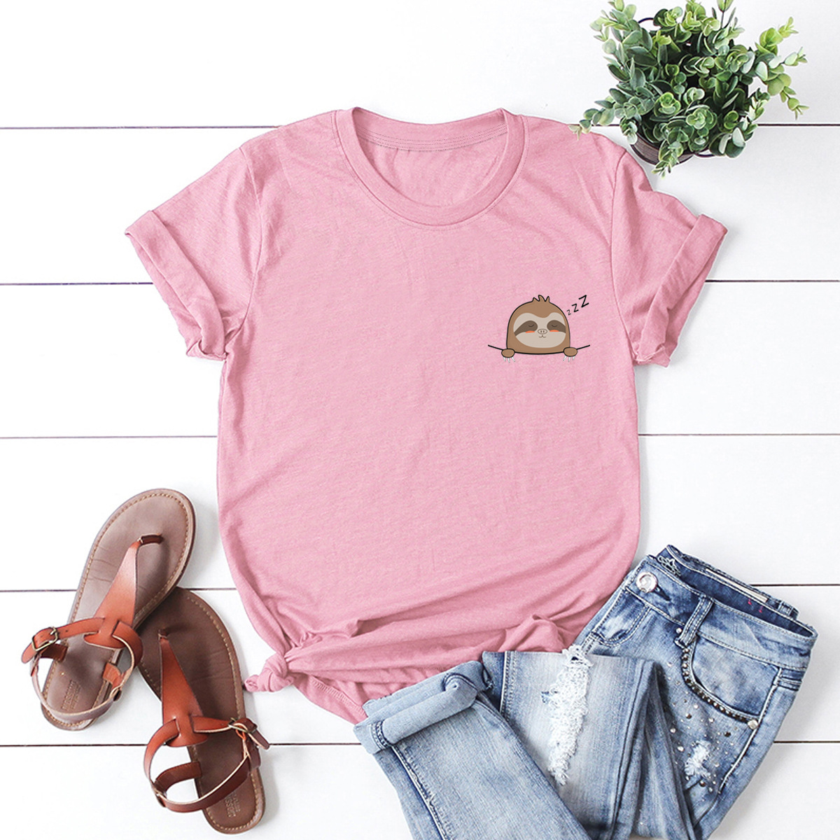 Women Fashion Tshirts Summer Tops T Shirt Cute Girls Clothes