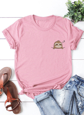 Women Fashion Tshirts Summer Tops T Shirt Cute Girls Clothes