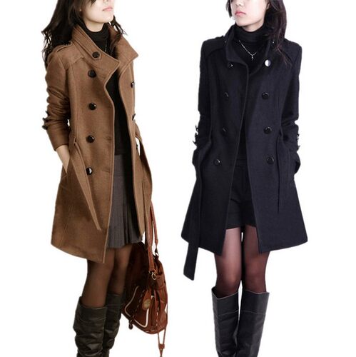 2020 winter ceap sale women long jacket wool coat OL Korean