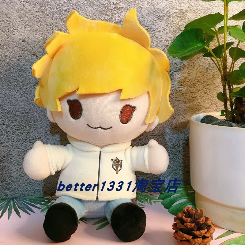 Подлинная маленькая синяя фантазия Granblue Fantasy Rider Limited Mid -плюшевая кукла сидящая кукла