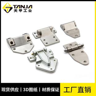 厂家不锈钢重型工业铰链 精铸平开承重合页 加厚特种车辆铰链