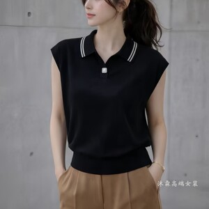 1668美季然亮2026夏季新大码显瘦莱赛尔天丝针织衫上衣t恤660145