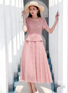 沐紫霖2026夏季新款时尚显瘦大码气质修身妈妈婚宴礼服连衣裙8010