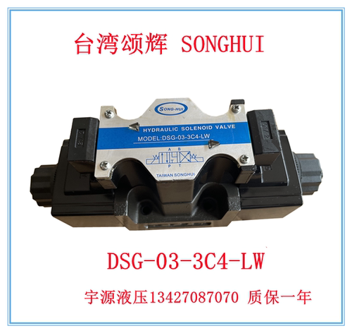 DSG-03-3C4-DL DSG-03-3C4-LW 台湾SONGHUI 液压电磁阀 A220 DC24