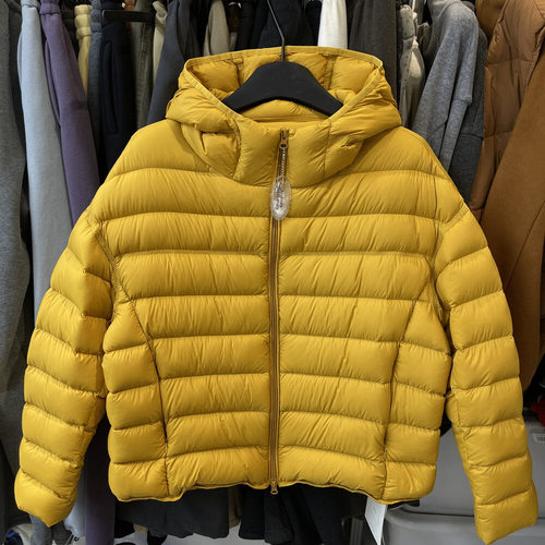 韩版短款连帽排骨羽绒服女