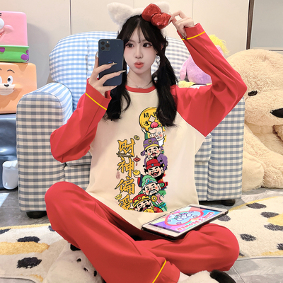 2026马年本命年睡衣女生冬家居服