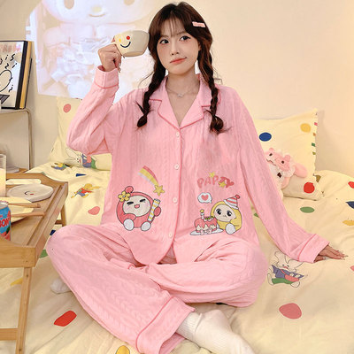 春装女款2025年新款蛋仔派对睡衣