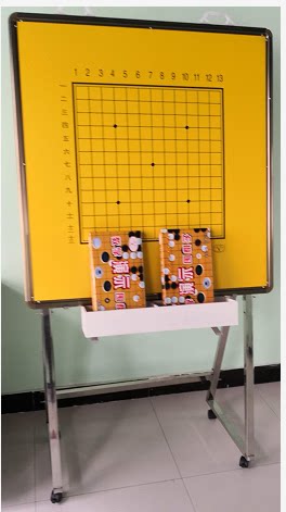 围+象/围棋+国际象棋挂盘 1*1米硬质玻璃钢围棋+象棋教学挂盘