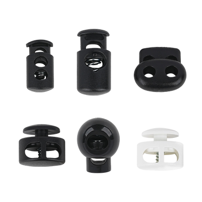 华联抽绳扣环保树脂弹簧扣过检针