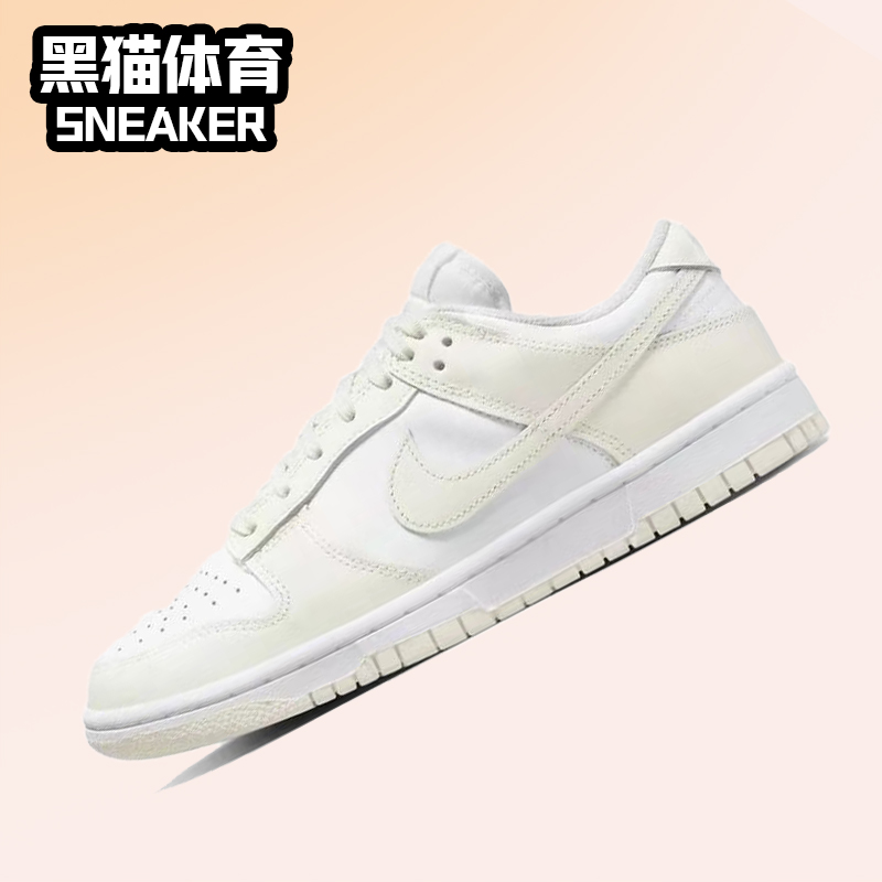 耐克复古系带女子Dunk低帮板鞋