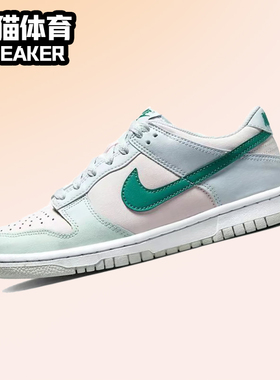Nike Dunk Low GS 浅蓝色 女子低帮复古休闲运动板鞋 FD1232-002