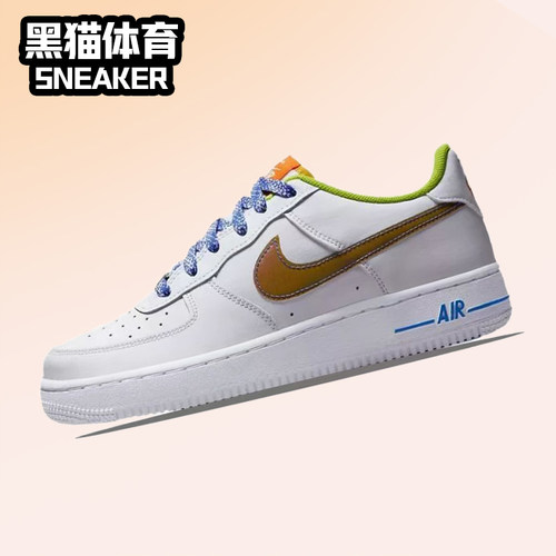 耐克复古女子空军一号低帮板鞋